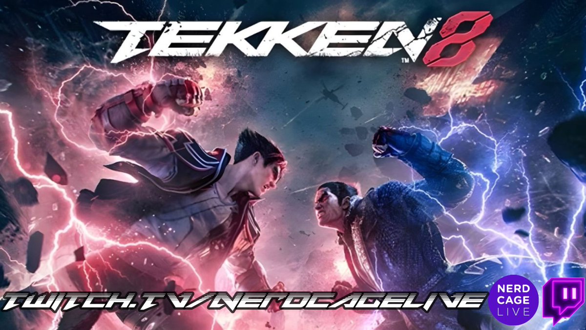 Tomorrow at 4pm ET We Will Be Doing a One Off Showcase Play of Tekken 8 Trying Out All Game Modes @nerd_cage @SaintGOfficial Twitch.tv/NerdCageLive youtube.com/@nerdcageliveg…