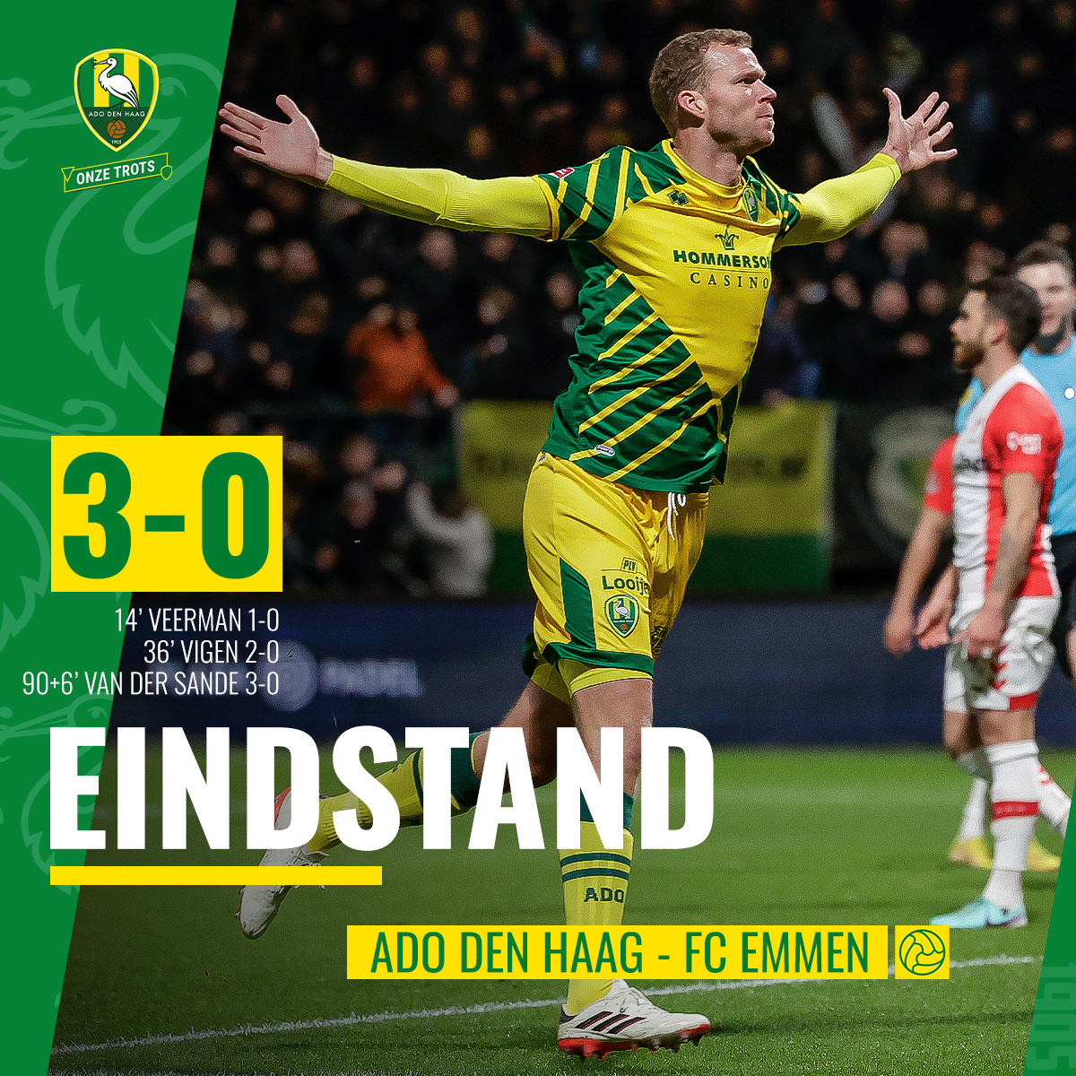 ADODenHaag's tweet image. De drie punten zijn in de 💼

#ADOemm