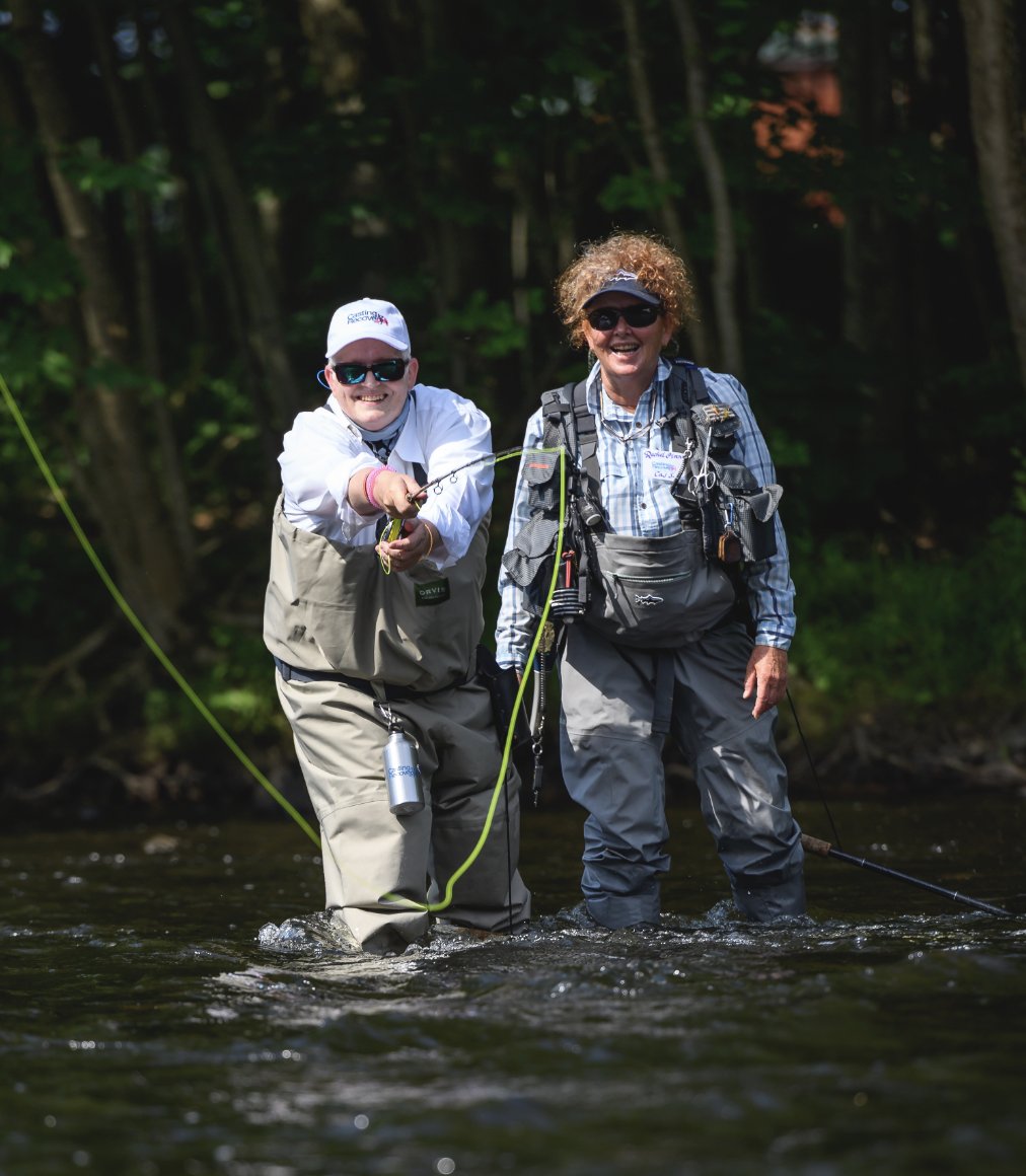 Casting it into the weekend! #TGIF #FlyFishing #CastingforRecovery #UpstateNewYork