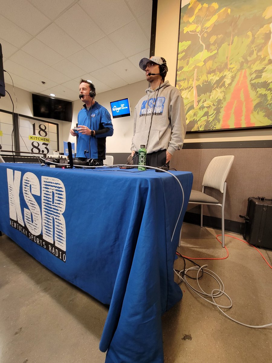 Had a great time this morning at the Union Kroger for both the pre show and KSR <a href="/ShannonTheDude/">Shannon The Dude</a> <a href="/BillyRsports/">Billy Rutledge</a>