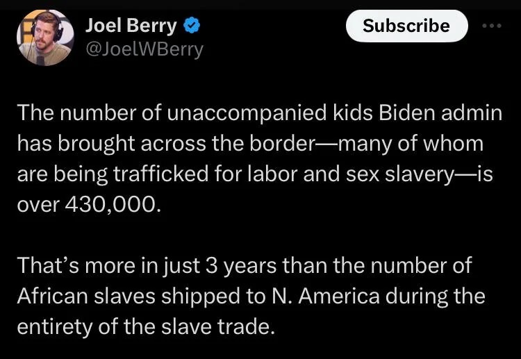 RB26416392's tweet image. There was never a "#partyswitch". The #Democrats are still the party of #slavery.

#BidenAdministration #HumanTrafficking