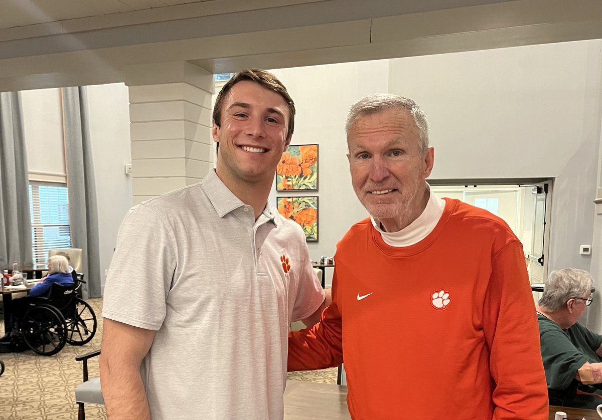 Dear Old Clemson NIL (@clemsonnil) on Twitter photo We would like to thank <a href="/CadeKlubnikQB/">Cade Klubnik</a> for his visit to Dominion Senior Living in Clemson this week. It has been great to work with Cade and Dominion over the past year. A great example of how NIL can help a Tiger and a great area business! We would like to thank <a href="/CadeKlubnikQB/">Cade Klubnik</a> for his visit to Dominion Senior Living in Clemson this week. It has been great to work with Cade and Dominion over the past year. A great example of how NIL can help a Tiger and a great area business!