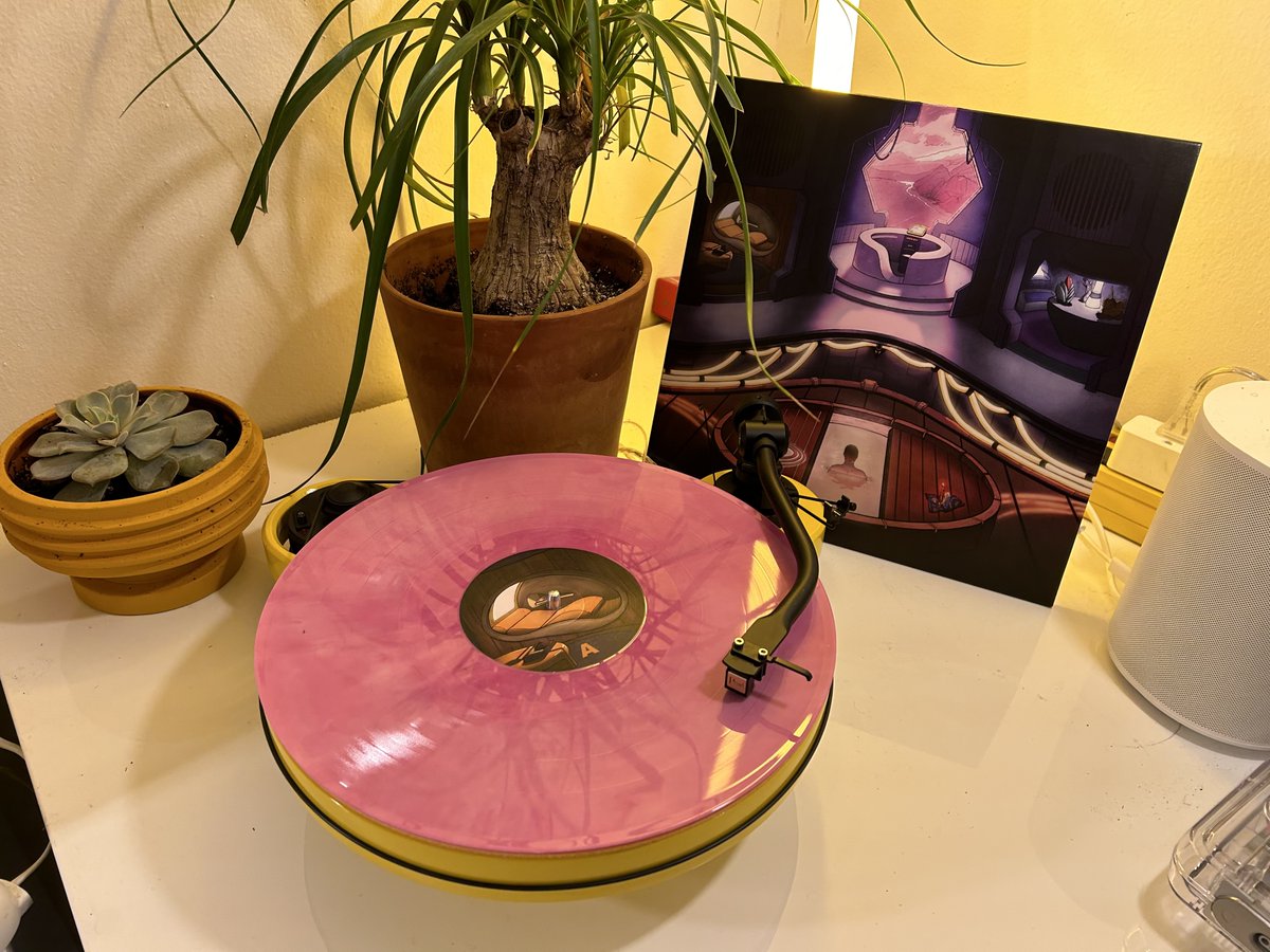 Share pics of your cute vinyl setups with us if youre spinning Sanctuary 2023 today. Or grab one here if you're looking to order :) downrightmerch.com/collections/in…