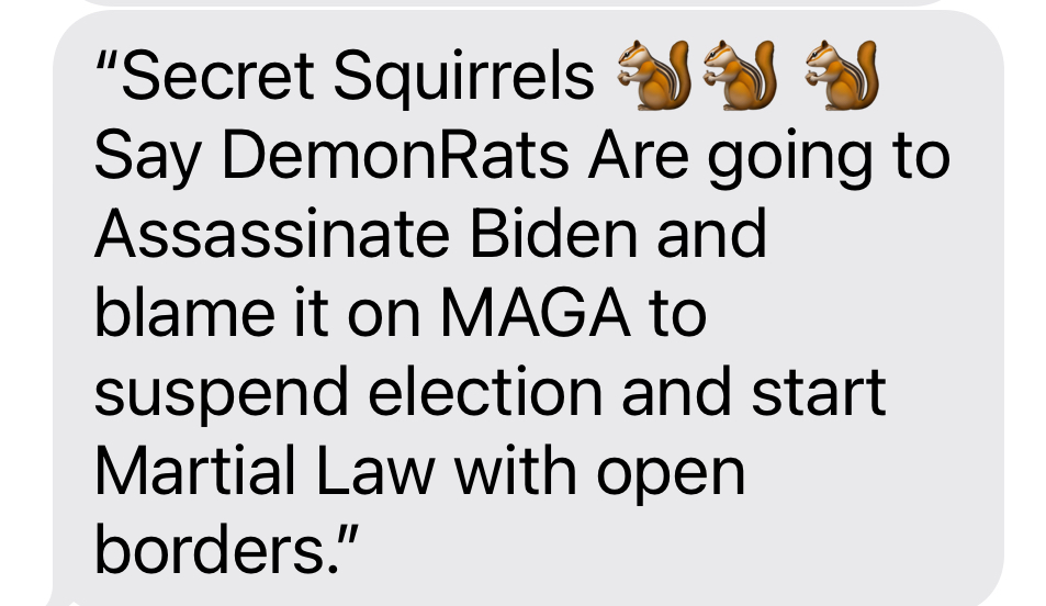 Chatter suggests #DeepState operatives planning on a$$a$$inating #Biden and blaming it on #MAGA .

EYES OPEN. 👀👀👀

#treason #OpenBorders #IllegalImmigration #2024Election #Trump2024 #TRUMP2024ToSaveAmerica #DemocratsHateAmerica #DemocratsTheEnemyWithin