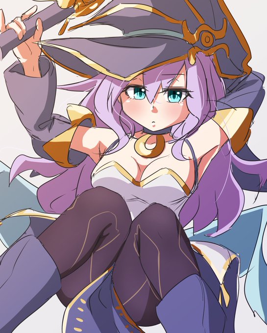 幻惑の見習い魔術師ちゃん、タイツが素敵だね 