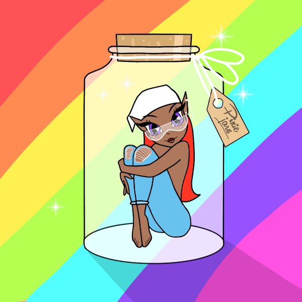 Pixie Jar of the Day 🌈