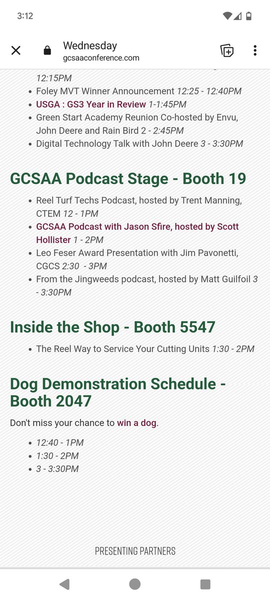 reelturftechs's tweet image. If you are coming to Phoenix, don't miss our live podcast! You could even be a guest. Please repost to spread the word.

12-1 on Wednesday - Booth 19
