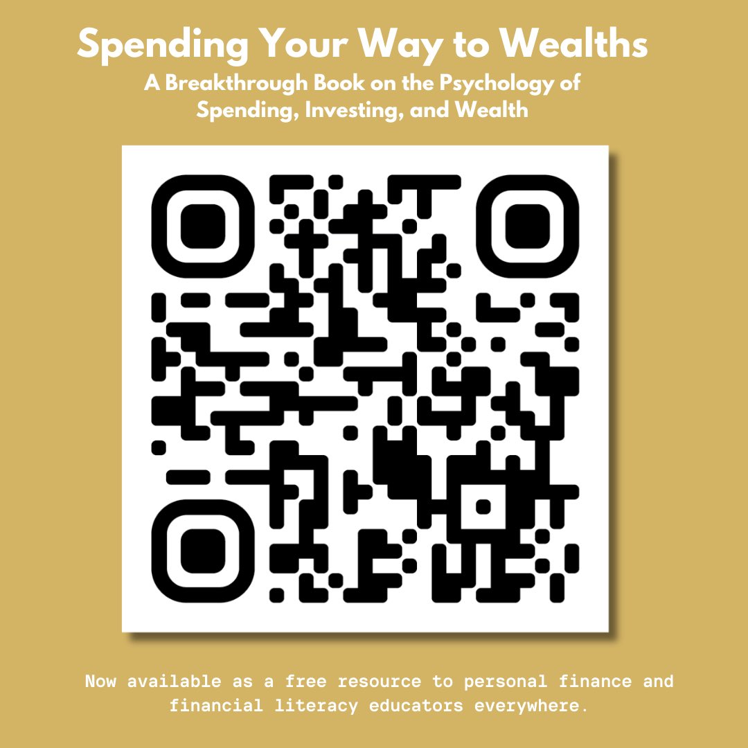 Our goal at #Investorship is to provide #FreeEducationalResources based on the principles of behavioral economics. Scan this QR code to visit our website and get a FREE download of our book! #FinancialEducationServices #FreeBook #WealthMindset #SpendingMoney #SpendingHabits