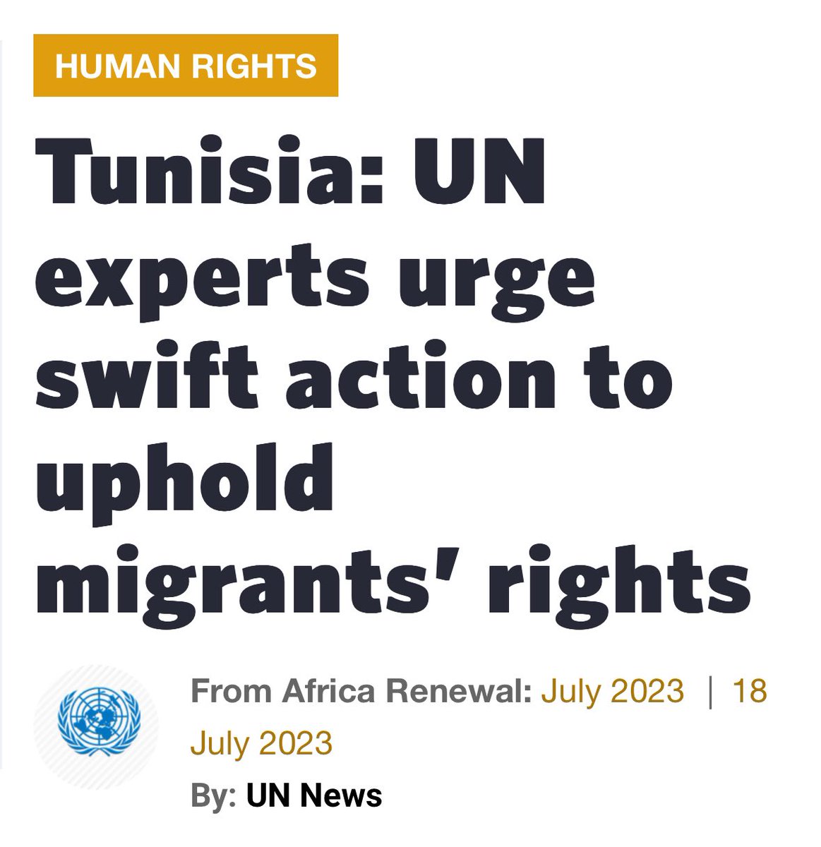 sighahh's tweet photo. If you guys aren’t already aware, Tunisia arrests and abandons/deports (Black) Africans at the Tunisia/Libya border, which is a desert. If they can’t find their way back to civilization, they die of dehydration. If they survive, they most likely face torture/slavery/SA etc. in Libya. The constant fear Africans faces in North Africa is traumatic. It’s beyond inhumane.