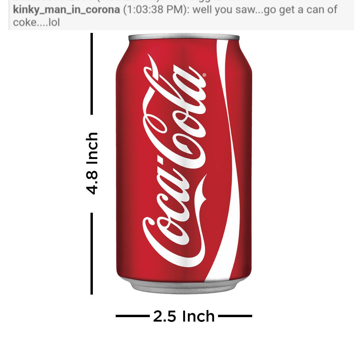 Am I missing something? Were Coca-Cola cans bigger in 2007? #TCAP #tocatchapredator