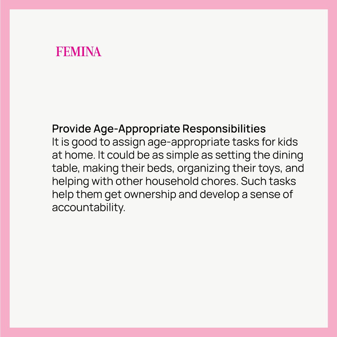 FeminaIndia's tweet photo. Empowering the next generation with essential life skills! Discover 6 effective strategies to guide children towards a bright and promising tomorrow. ππ¦ #FutureLeadersInTraining #Relationship #Femina https://t.co/9mAVUpUQKV