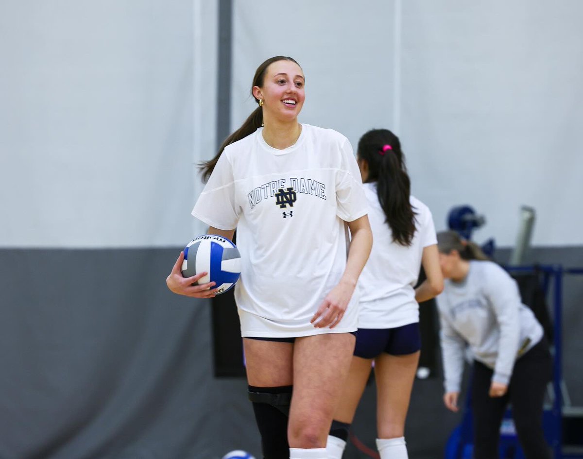 Notre Dame Volleyball tweet media