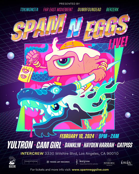 Spam n Eggs is back! Head to spamneggslive.com to get your tickets for the event on 2/10! Bigger, better, live and live streamed globally! Get your tickets now!