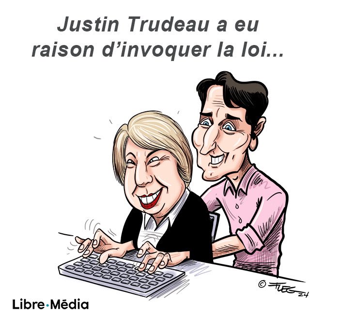 libremediaqc's tweet image. L’actualité selon Fleg. Partagez!

#medias #Trudeau #JoséeLegault
#camionneurs #convoi