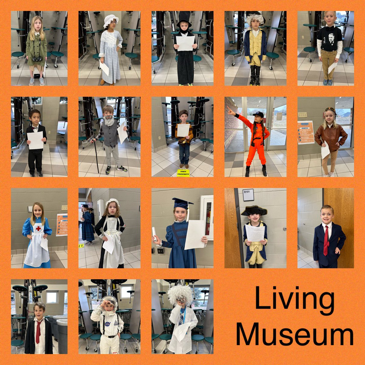 So proud of these kids! #livingmuseum @basstweeties