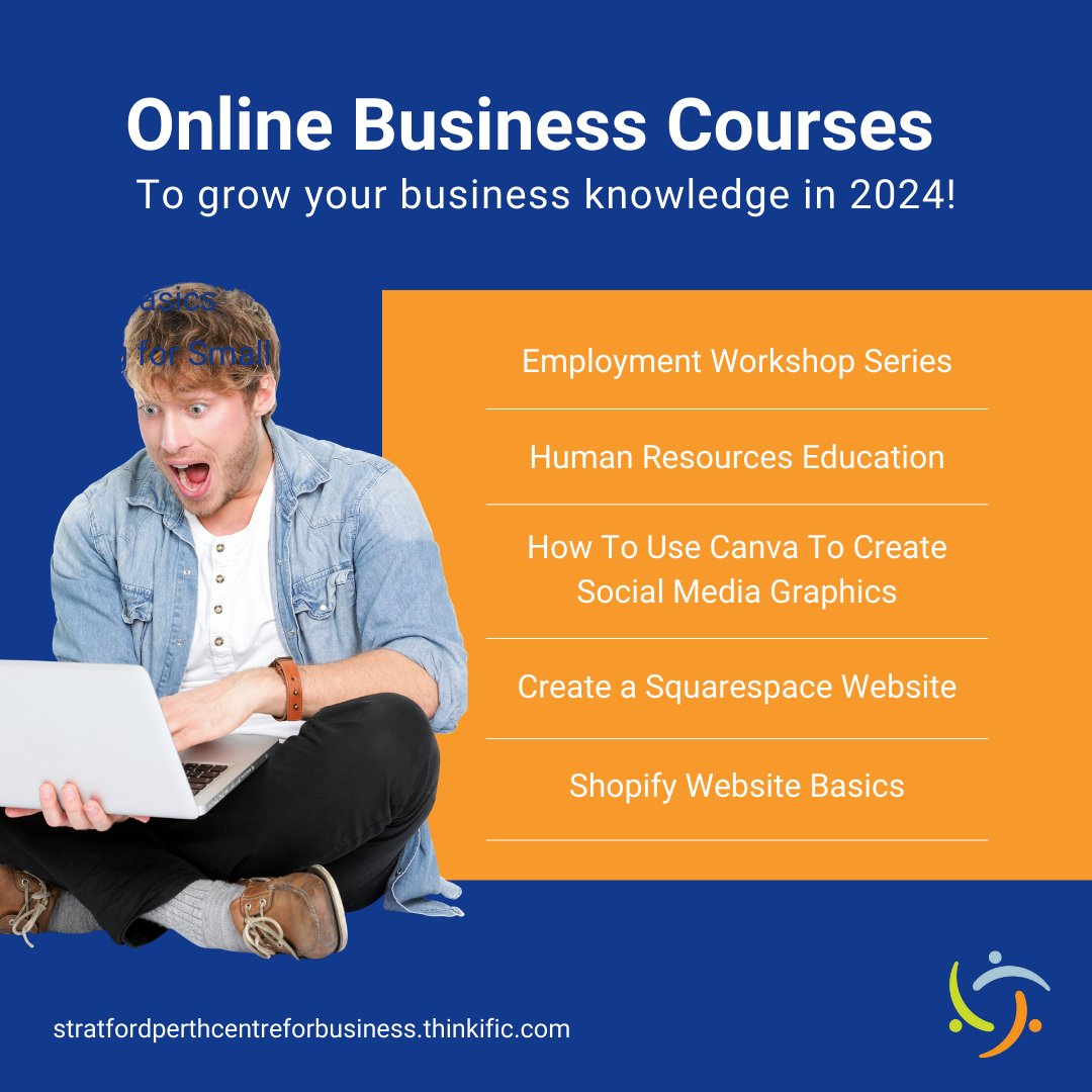 investStratford's tweet image. Did you know our partners at the Stratford Perth Centre for Business offer a series of free online courses to grow your learning. Take the time to grow your business knowledge this 2024! ✨ 

Visit bit.ly/3NXD9EI to check them out! 

#businesscourse #businesslearning