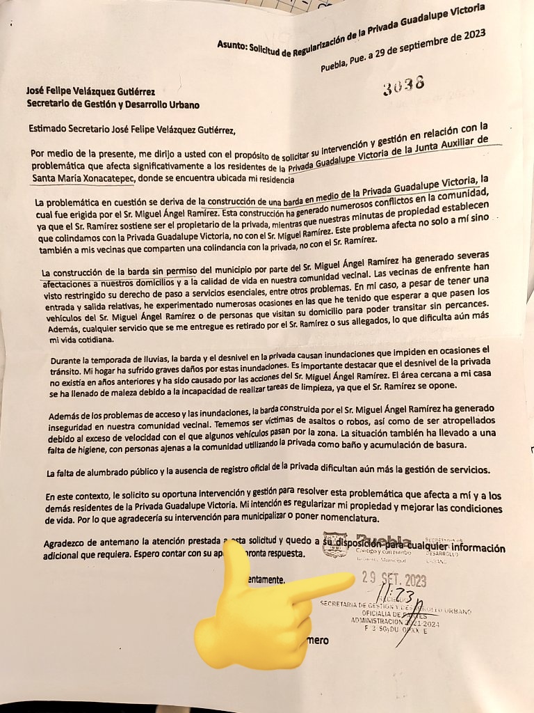 janhcherry's tweet photo. @SGyDU_Puebla desde el mes de octubre estoy esperando su intervención referente a este tema.  @adandominguez @PueblaAyto https://t.co/uYM9TdyCY6
