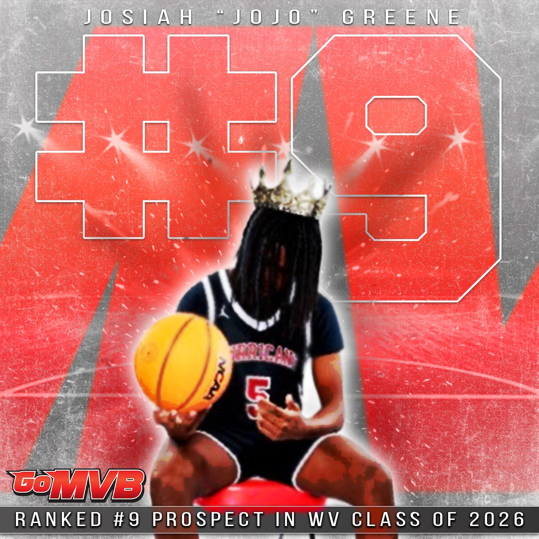 GoMVB Get Seen. Get Serious. Get to the Next Level (@gomvb) on Twitter photo Josiah "Jojo" Greene has officially been ranked #9 in West Virginia's class of 2026!
'26 WING
Hurricane HS, WV
More Info: app.gomvb.com/profile/josiah…
Follow: <a href="/jojogreene08/">Josiah Greene | #1 Wing in WV</a>
#gomvb #hsbasketball #athlete Josiah "Jojo" Greene has officially been ranked #9 in West Virginia's class of 2026!
'26 WING
Hurricane HS, WV
More Info: app.gomvb.com/profile/josiah…
Follow: <a href="/jojogreene08/">Josiah Greene | #1 Wing in WV</a>
#gomvb #hsbasketball #athlete