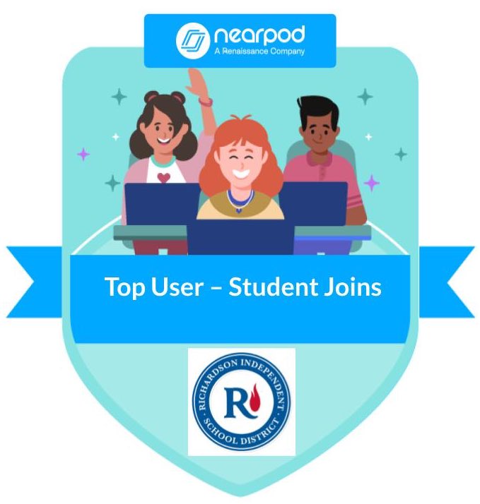 PinkSciTeacher's tweet photo. Anyone who knows me knows that I ❤️@nearpod. I got an email today that I’m the top Nearpod user in RISD. So cool!  @nherisd #RISDWeAreOne #gamification #studentengagement #teachersoftwitter #EdTech https://t.co/nQi8A0Ptvn