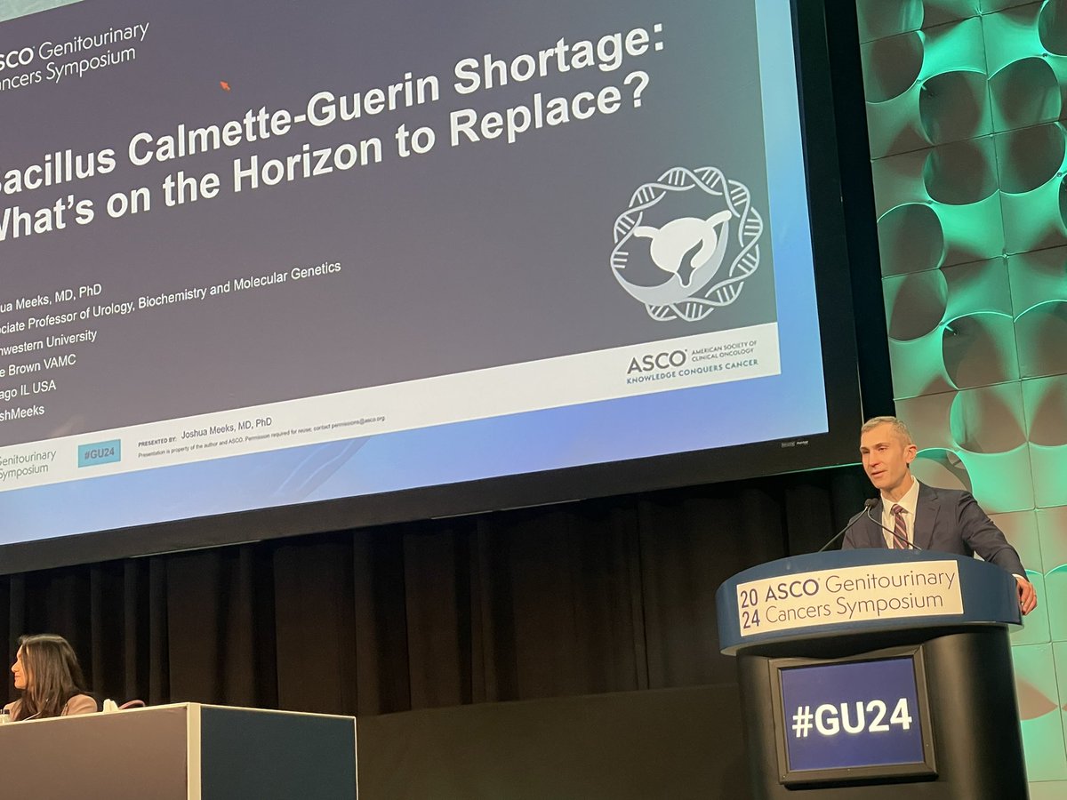 wandering_gu's tweet photo. Tremendous talk by @JoshMeeks on challenges and options when dealing with BCG shortages. 🙏 #GU24 https://t.co/2tTcOS3XMI
