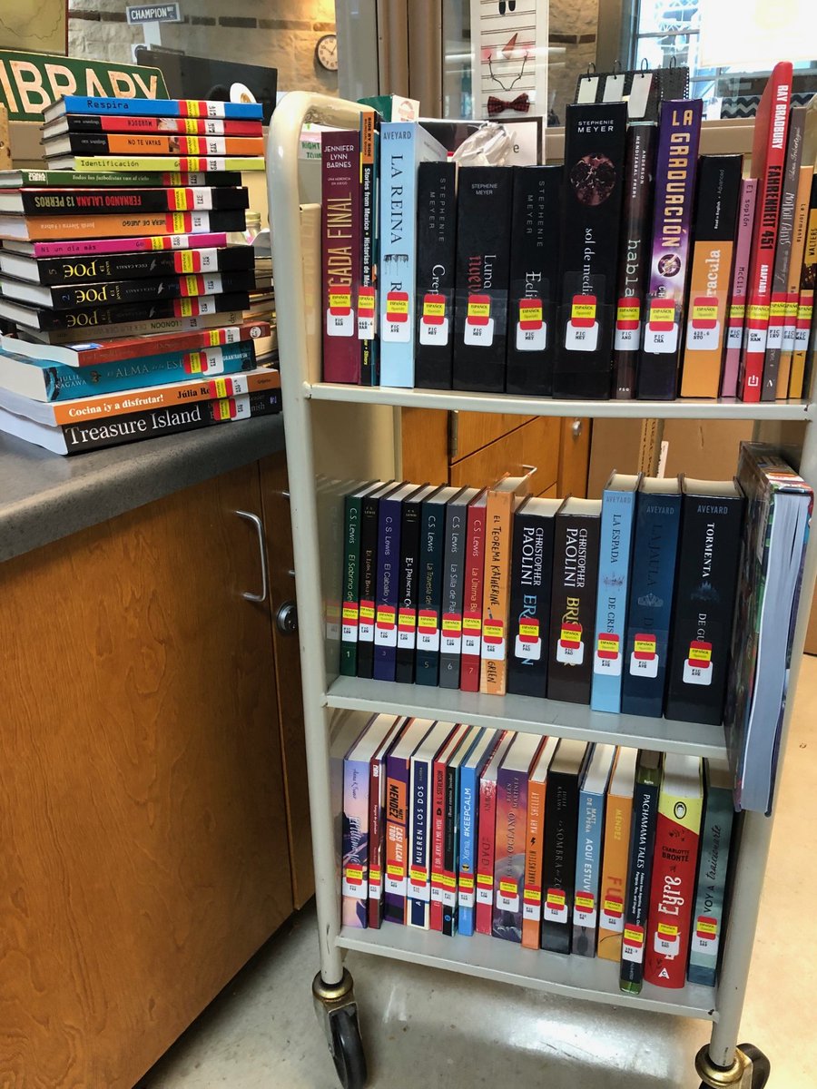 Champion HS Library tweet media