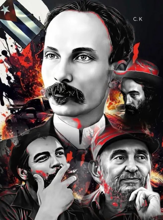 quien dice que has muerto, estás entre nosotros...hoy más vivo que nunca...
Aquí hay un pueblo fiel que sabrá elevar su nombre, su imagen, su recuerdo, siempre vivo...Eres nuestro Martí...#MartíVive