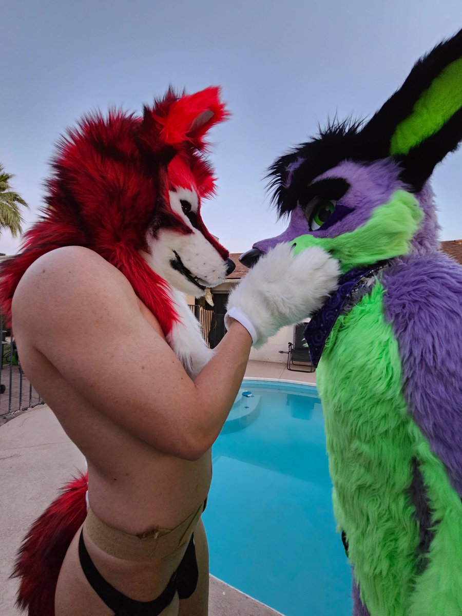 Happy #FursuitFriday!

Photo from an underwear party last summer (2023).