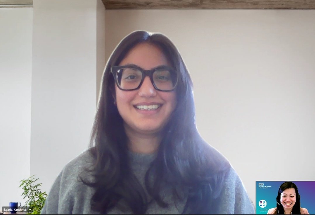 Delighted to have caught up with Karishma, an enhanced practice physio <a href="/HHFTnhs/">Hampshire Hospitals</a>, who is currently seconded as one of the #EDI fellows <a href="/HIOW_ICS/">NHS Hampshire and Isle of Wight</a> (one day a week). She shared her passion &amp; how she uses her project on #DieteticsWorkforce to level up all 4 pillars of practice! 🤩💪🏽