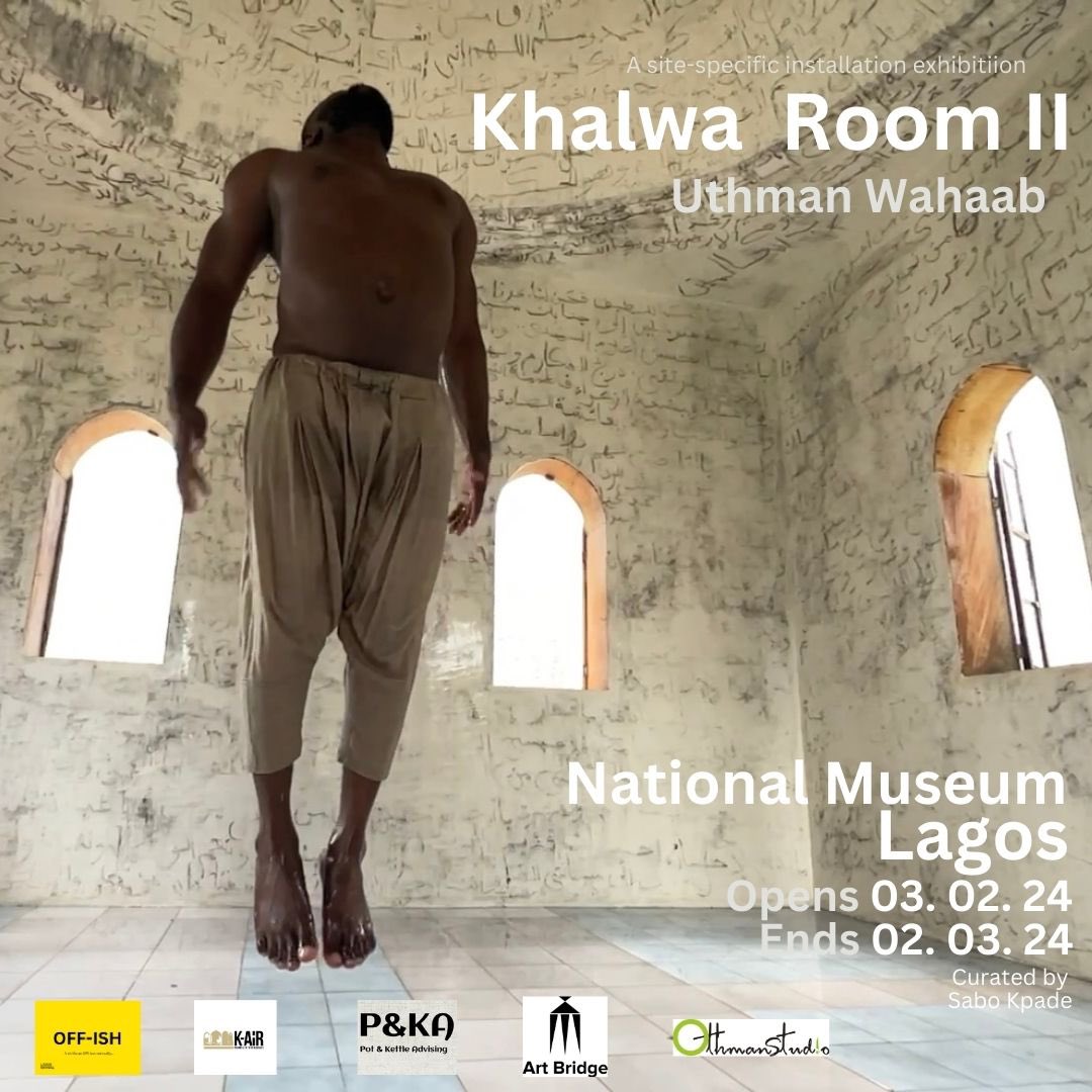 Khalwa Room II is as a site-specific installation, incorporating Wahaab’s multidisciplinary practice including performance and paintings, video work and photography, synesthesia and acoustics. Khalwa Room series is the result of Wahab’s family’s long-term practice of Sufism.