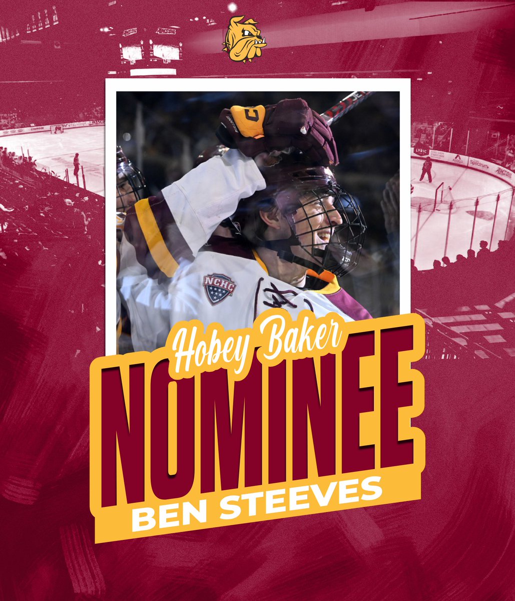 UMD Men's Hockey (@umdmenshockey) on Twitter photo The #SteevesForHobey Campaign starts today! Fan Voting for the <a href="/HobeyBakerAward/">Hobey Baker Award</a> is open NOW. That means you, #BulldogCountry! ๐ณ๏ธ
Vote: hobeybaker.com/vote The #SteevesForHobey Campaign starts today! Fan Voting for the <a href="/HobeyBakerAward/">Hobey Baker Award</a> is open NOW. That means you, #BulldogCountry! ๐ณ๏ธ
Vote: hobeybaker.com/vote