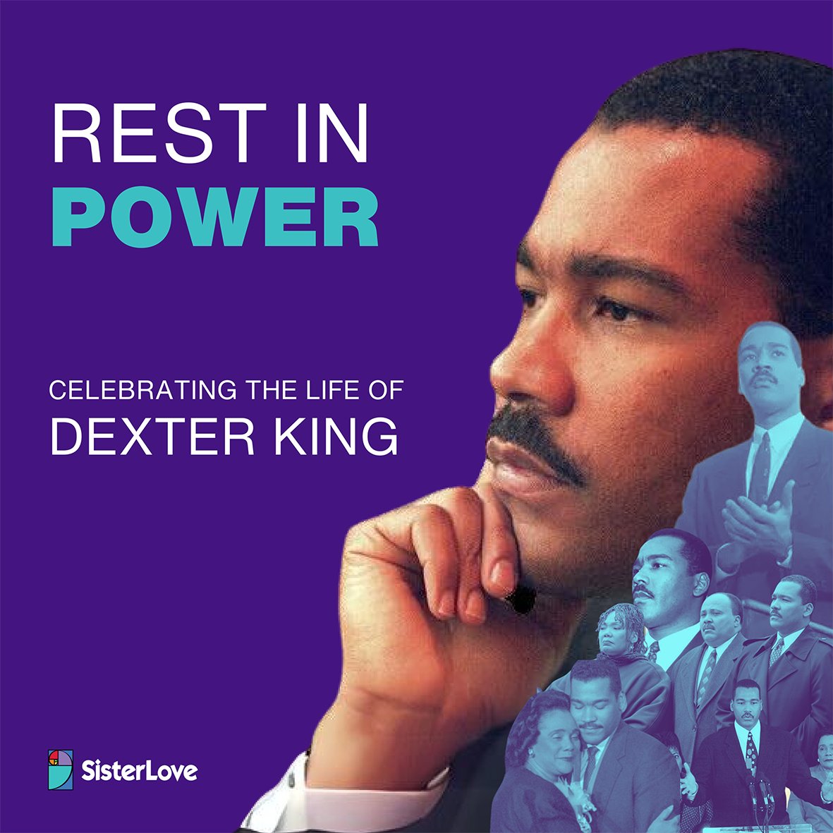 Still reeling from the loss of Dexter King. His dedication to justice and equality inspires us to continue fighting for reproductive justice for all. #SisterLoveInc #ReproductiveJustice #CivilRights #DexterKing
