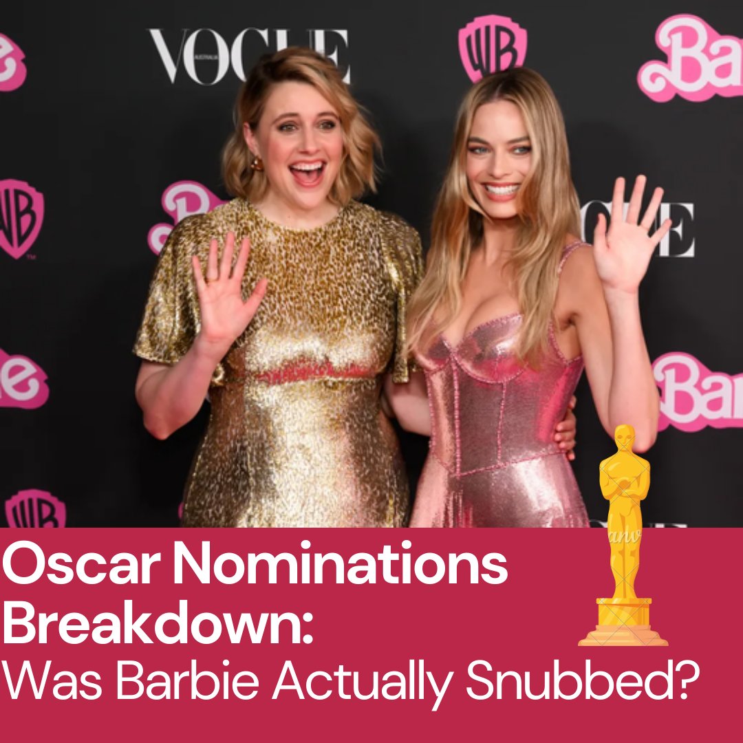 We're talking all things #Oscars2024! What did we think of the #OscarNominations? Was #Barbie snubbed even though it was nominated for several awards? And who else got snubbed? We break down the Oscars (and survive an earthquake!) in this brand new #podcast episode!