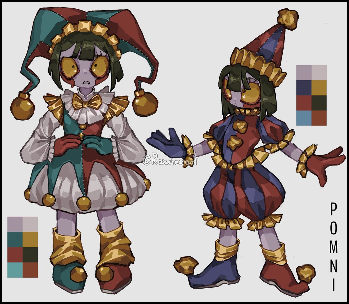 Roxxieeart's tweet image. Pomni Inmop

#TheAmazingDigitalCircus 
#TADC
