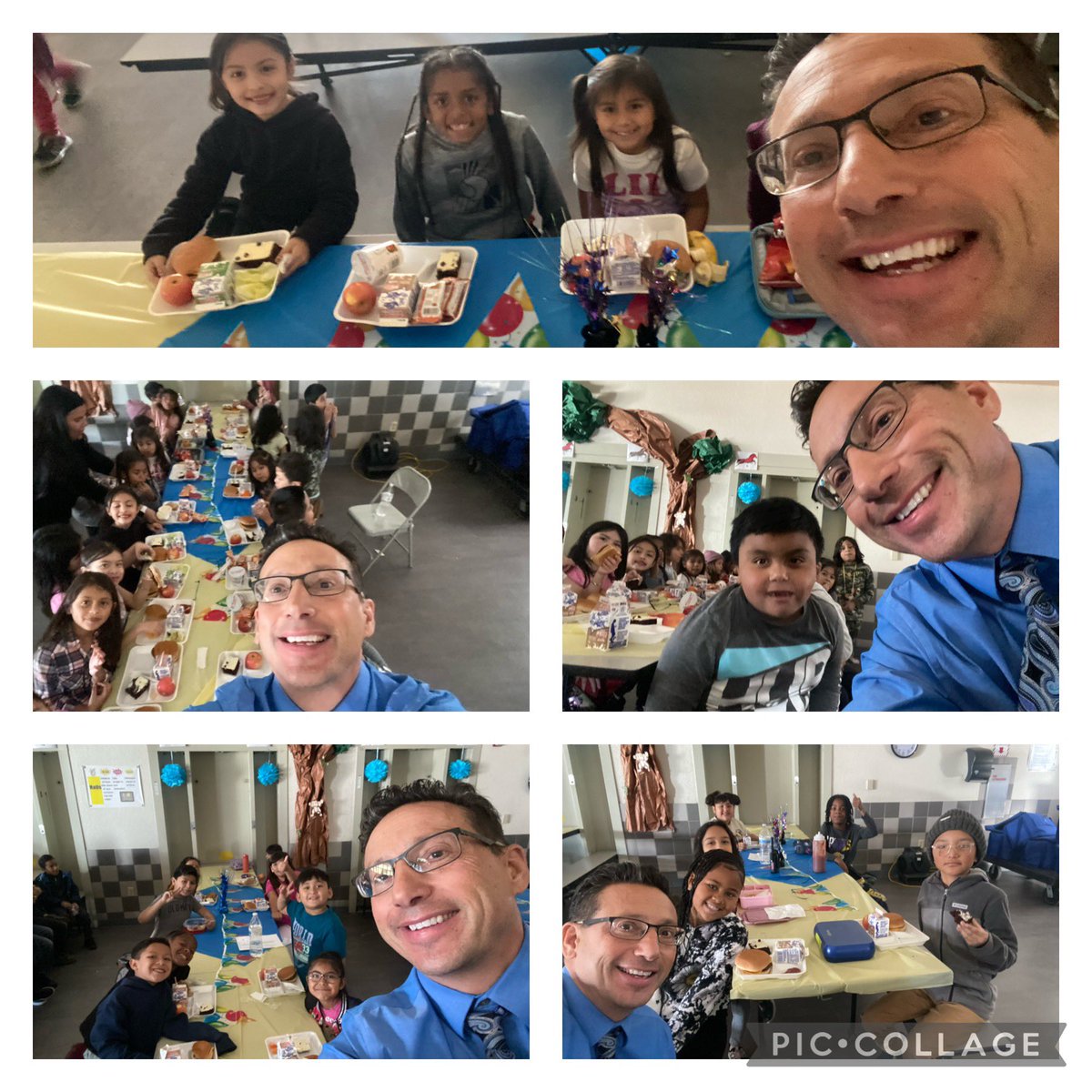 Lunch with the Principal as part of our PBIS rewards system.  Had to take some selfies with happy students.  Congratulations Curtis Colt Scholars!