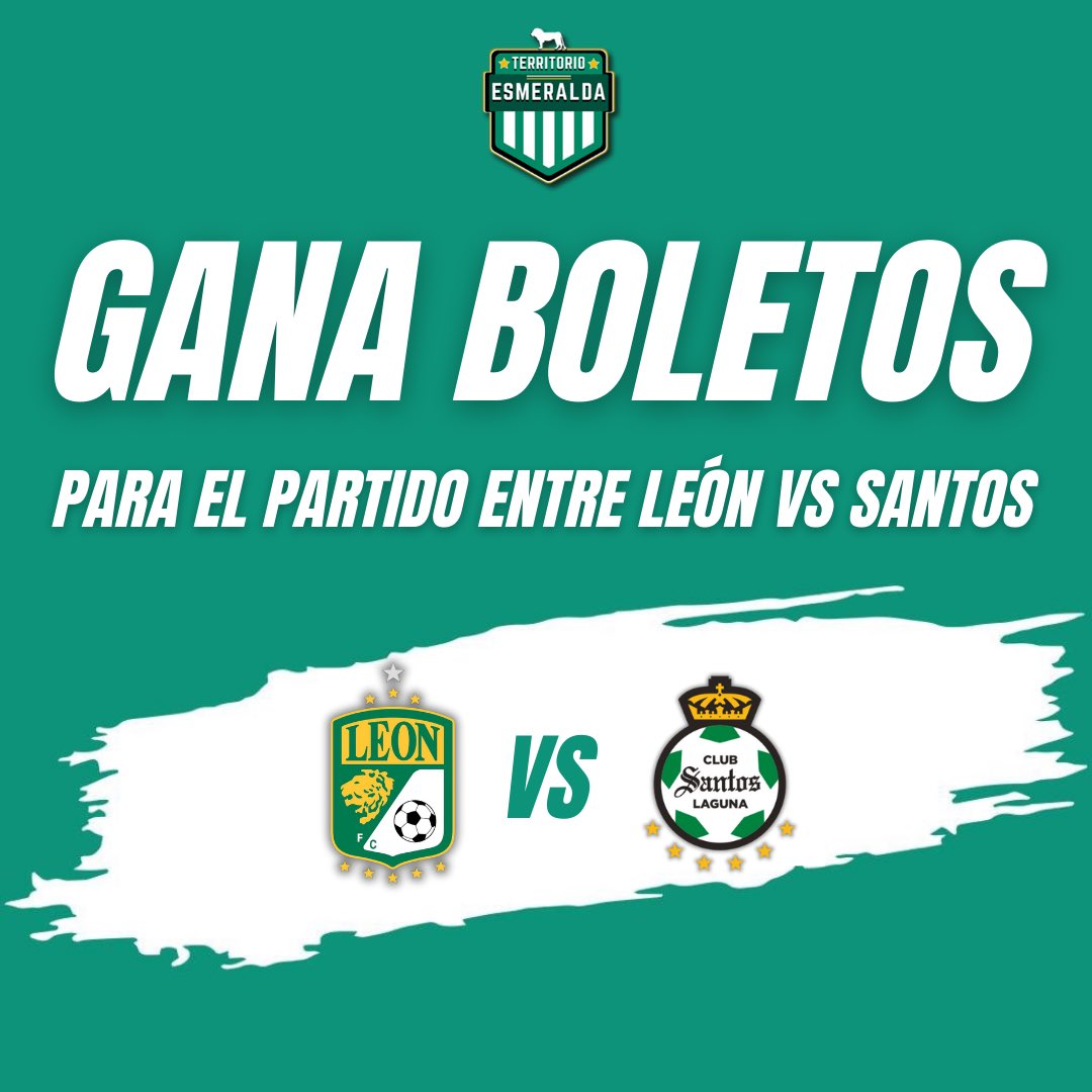 VAMOS AL ESTADIO 🏟 | ¿Quieres un pase doble para el partido de mañana? 🙌🏻

La dinámica es la siguiente:

1️⃣ Síguenos en <a href="/Terr_Esmeralda/">Territorio Esmeralda</a> y <a href="/lccurielgarcia/">Uriel García</a> 
2️⃣ Dale RT a este tweet

Y listo, ya estás participando 🎟 🎟️

Daremos a conocer al ganador este sábado 27 de enero a las