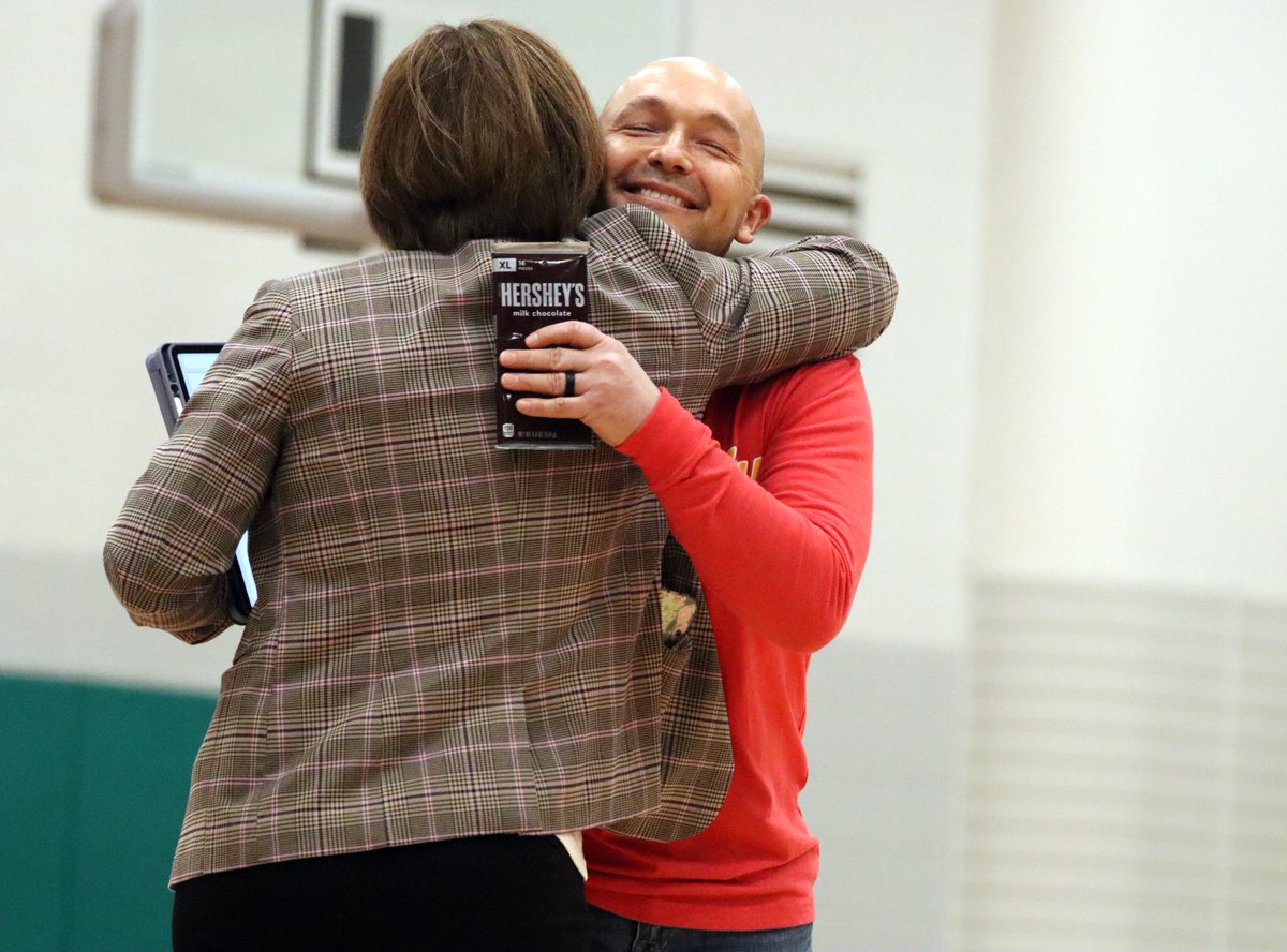 bvschools's tweet image. Each year, an honoree is selected out of seven finalists from across Kansas for the prestigious honor, given to the state’s top music educator.

Congratulations, Paul on this well-deserved award. We are so proud of you!