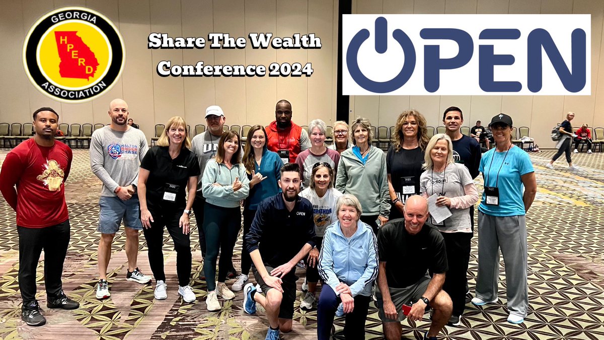 What an amazing day at Share The Wealth here on Jekyll Island! This was such a fun group to share @OPENPhysEd with, and they’re definitely ready to OPEN up their PE programs! Back it it tomorrow morning at 8 with PE: It’s Easy as ABC & 1,2,3 #STWPE24 #PhysEd