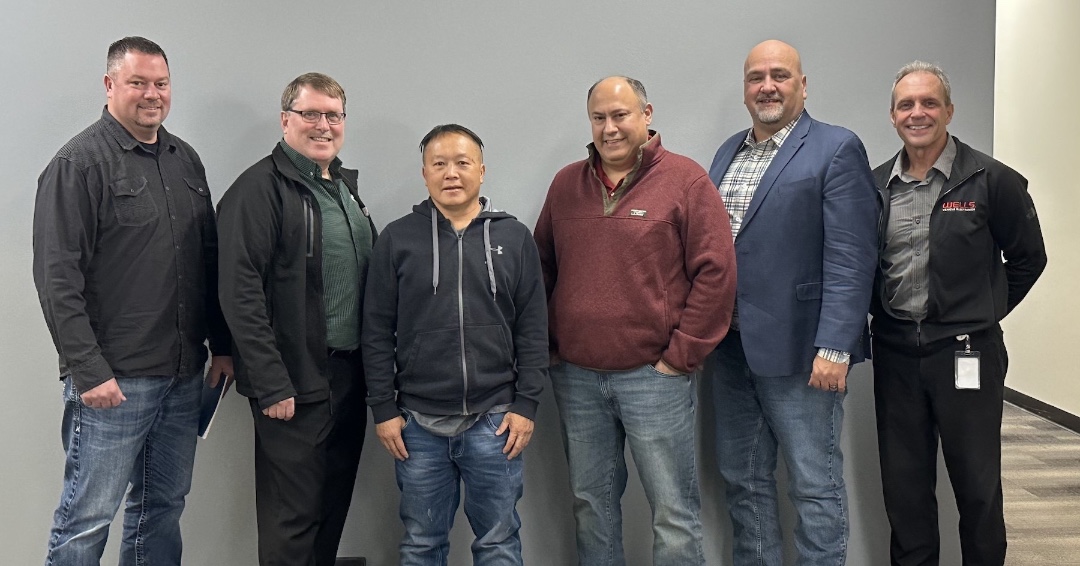 We can't let this week close without saluting Gene Cha (third from left), Production Support Engineer, on recently celebrating 26 years of service to Wells. THANK YOU, Gene, for all that you do for us and our customers! We're so lucky to have you. #WeAreWells #anniversary