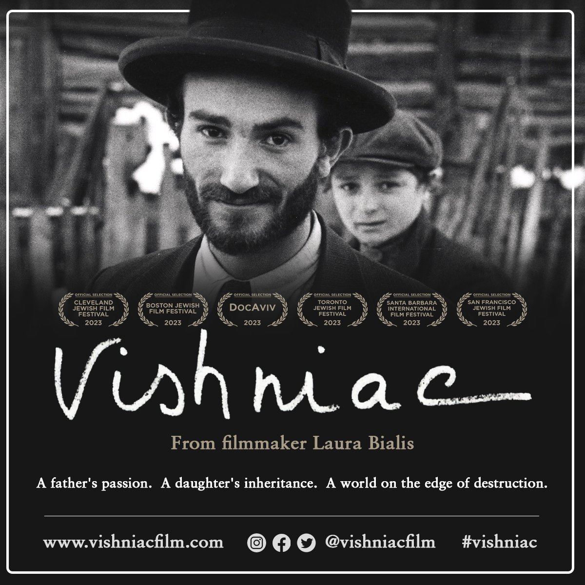 Columbus, OH!  In honor of International Holocaust Remembrance Day on Jan 27, @Vishniac will be playing at 4pm at the @GatewayFC. Also screening at 4pm on Jan 28. 🎥 Get your 🎟️ at gatewayfilmcenter.org/movies/vishnia…