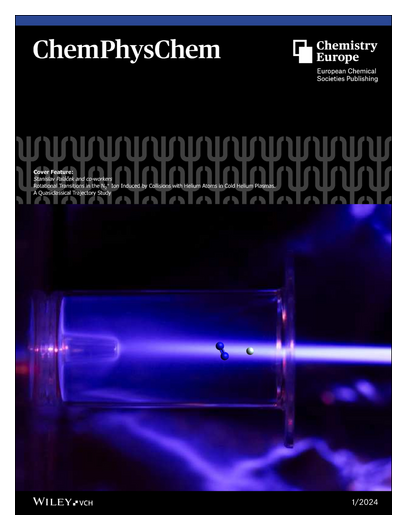 ChemPhysChem (@chemphyschem) on Twitter photo #OnTheCover: Rotational Transitions in the N2+ Ion Induced by Collisions with Helium Atoms in Cold Helium Plasmas onlinelibrary.wiley.com/doi/10.1002/cp… <a href="/vsbtuo/">VŠB – Technická univerzita Ostrava</a> <a href="/IT4Innovations/">IT4Innovations</a> <a href="/UT3PaulSabatier/">UT3 Paul Sabatier</a> <a href="/LCPQ_UMR5626/">Laboratoire de Chimie et Physique Quantiques</a> <a href="/LAPLACE_France/">LAPLACE Toulouse</a> <a href="/ThLeininger/">Leininger Thierry</a> onlinelibrary.wiley.com/doi/10.1002/cp… #OnTheCover: Rotational Transitions in the N2+ Ion Induced by Collisions with Helium Atoms in Cold Helium Plasmas onlinelibrary.wiley.com/doi/10.1002/cp… <a href="/vsbtuo/">VŠB – Technická univerzita Ostrava</a> <a href="/IT4Innovations/">IT4Innovations</a> <a href="/UT3PaulSabatier/">UT3 Paul Sabatier</a> <a href="/LCPQ_UMR5626/">Laboratoire de Chimie et Physique Quantiques</a> <a href="/LAPLACE_France/">LAPLACE Toulouse</a> <a href="/ThLeininger/">Leininger Thierry</a> onlinelibrary.wiley.com/doi/10.1002/cp…