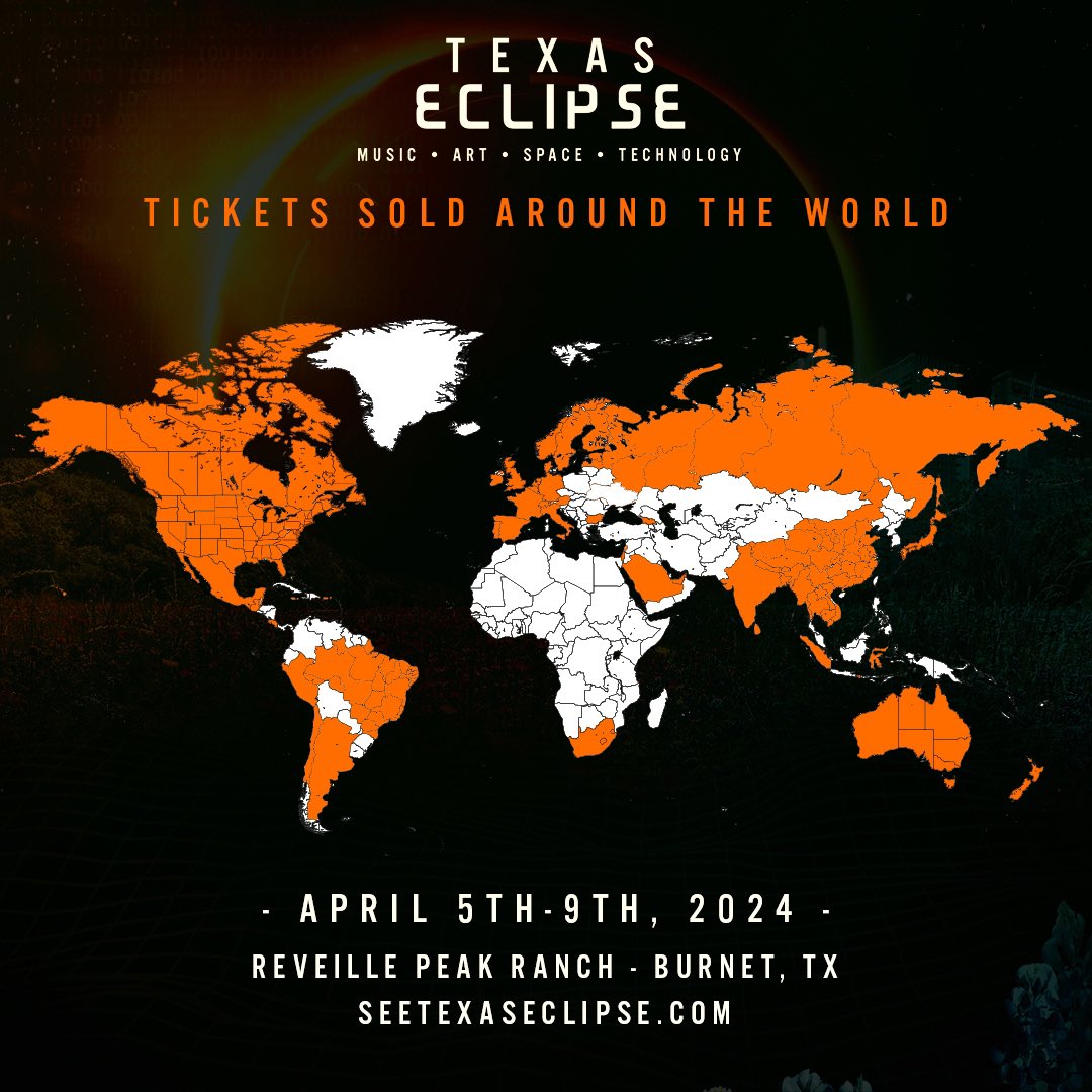 Texas Eclipse 2024 tweet media