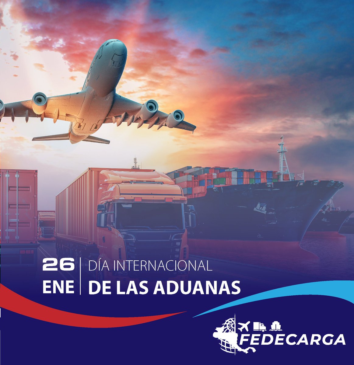 Hoy es Día Mundial de las Aduanas! 🌐🛃 Agradecemos a todos los profesionales que trabajan incansablemente para facilitar el comercio internacional. especialmente en Centroamérica ¡#AduanasResponsables #ComercioGlobal 🚢🛫 @Monfortiz