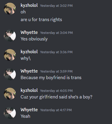 FarryAlemnoe's tweet photo. @WhyetteOnYT u edate transgenders on discord https://t.co/nfCbydYKU5