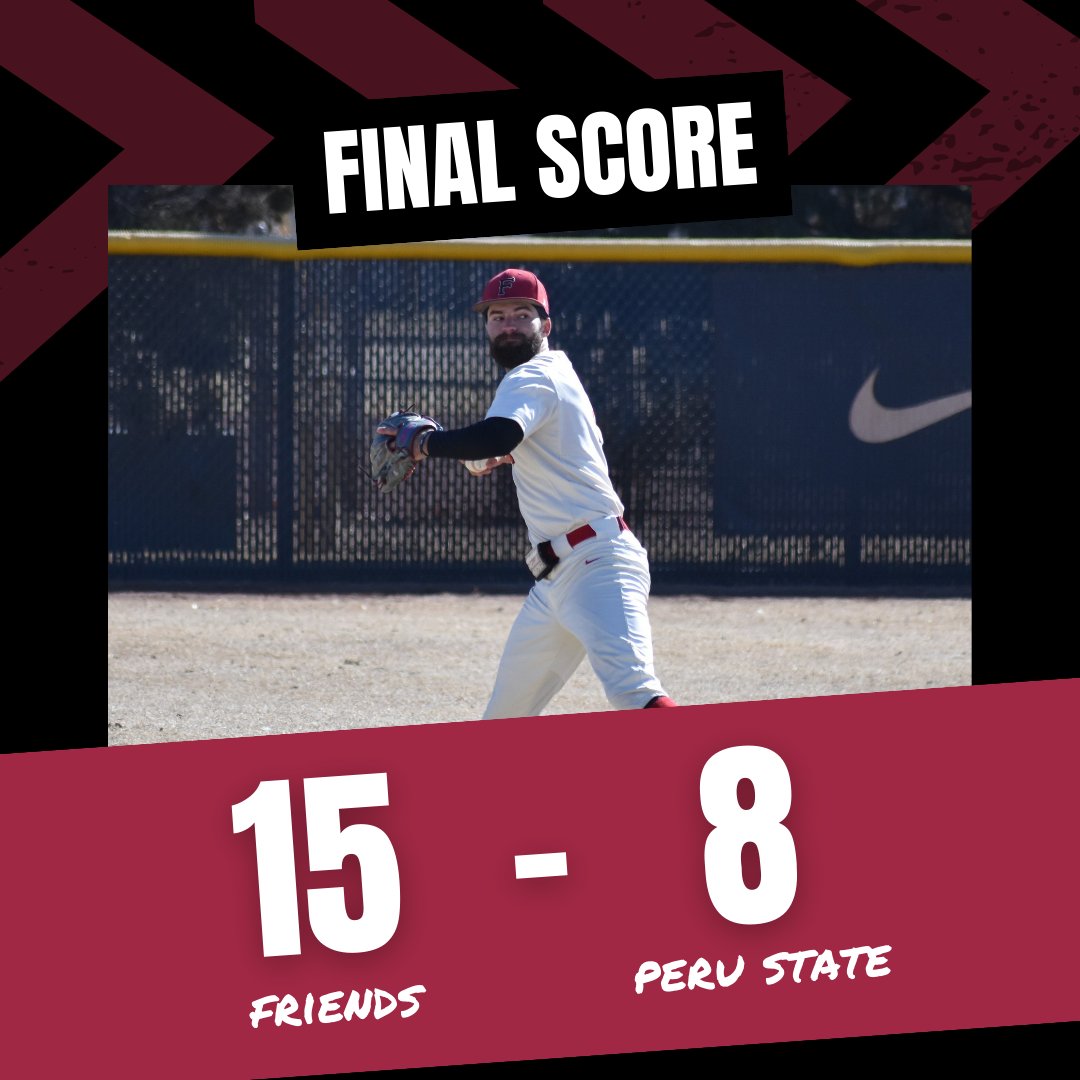 FriendsFalcons's tweet photo. BSB FINAL - Falcons victorious in Game 1 of the weekend series here in Wichita against Peru State, 15-8!
HR: T. Godfrey , C. Rodriquez
RBI: C. Coats, B. Hardman (2), T. Godfrey (2), C. Rodriquez, N. Armbrister, S. Davidson, D. Killion
Great win Falcons!
#kcacscores #honorGod https://t.co/hUgLAd91l2