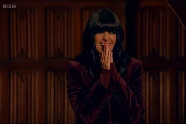 _fernfernfern's tweet photo. honestly my favourite thing about this show is how much claudia winkleman LOVES this show #TheTraitors https://t.co/ulJBuK01fh