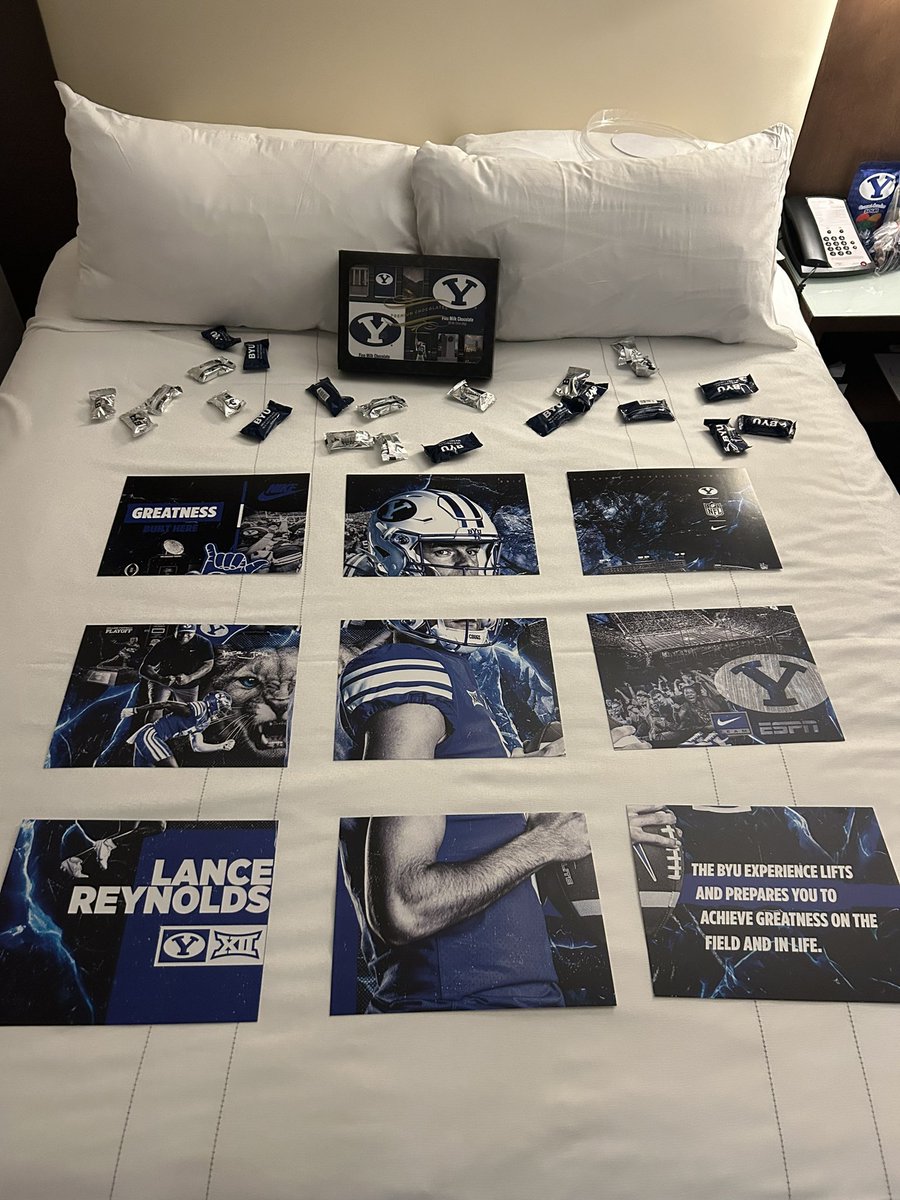<a href="/BYUfootball/">BYU FOOTBALL</a> doing it right for <a href="/Lancerey545/">Lance Reynolds 3⭐</a> visit. Nice touch...