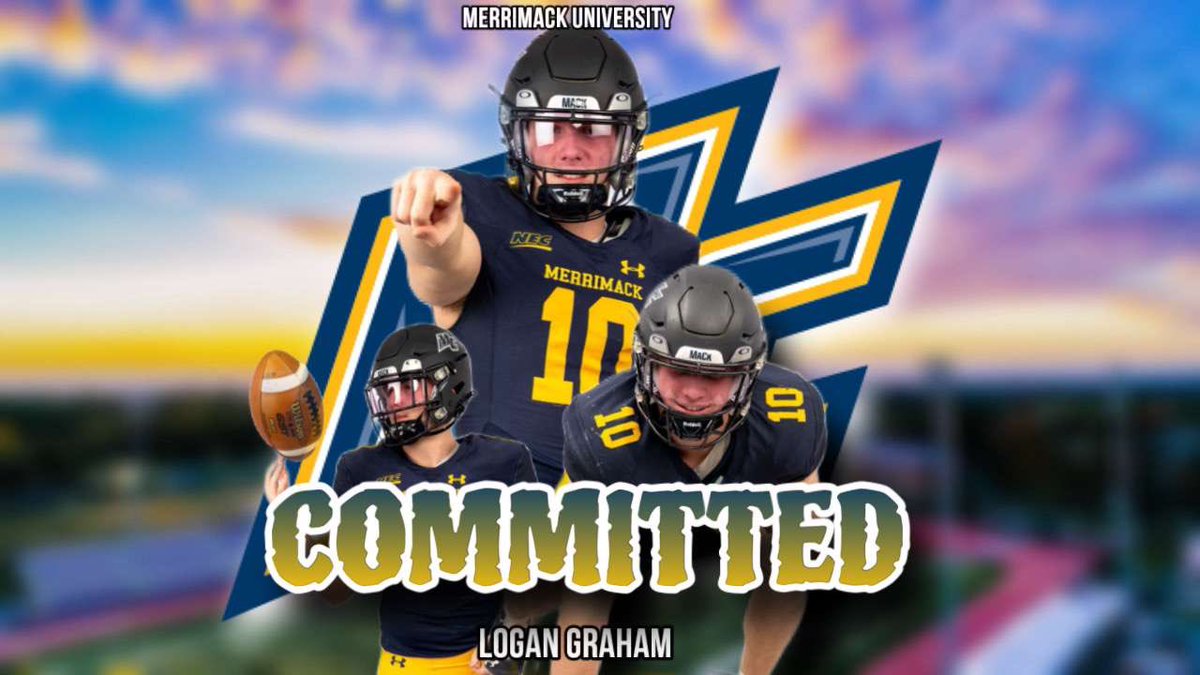 Logan Graham (@logangraham38) on Twitter photo Excited to announce that I will be committing to Merrimack College!!! Thank you to all the teammates, parents, and coaches who helped along the way! #STILLMACKTOUGH <a href="/CoachLangeRBC/">Coach Lange</a> <a href="/KevGaul/">Kevin Gaul</a> Excited to announce that I will be committing to Merrimack College!!! Thank you to all the teammates, parents, and coaches who helped along the way! #STILLMACKTOUGH <a href="/CoachLangeRBC/">Coach Lange</a> <a href="/KevGaul/">Kevin Gaul</a>