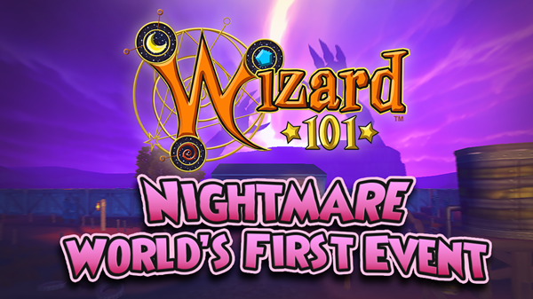 We’ve never done something like this before, but it’s about time we did! 😈 #Wizard101 #WorldsFirstNightmare

Who will be the World's FIRST to complete the Nightmare, earn the Bad Dream Reaver badge, and win the ULTIMATE PRIZE?! ⚔️ Click for more details: wizard101.com/game/worlds-fi…
