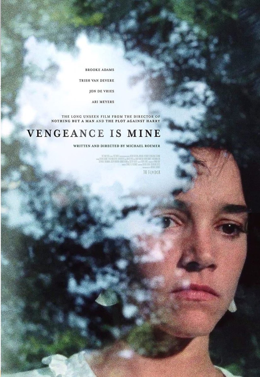 Vengeance is Mine de Michael Roemer (1983) Sorte de Persona revisité… @CameliaFilms En Blu-Ray en mars