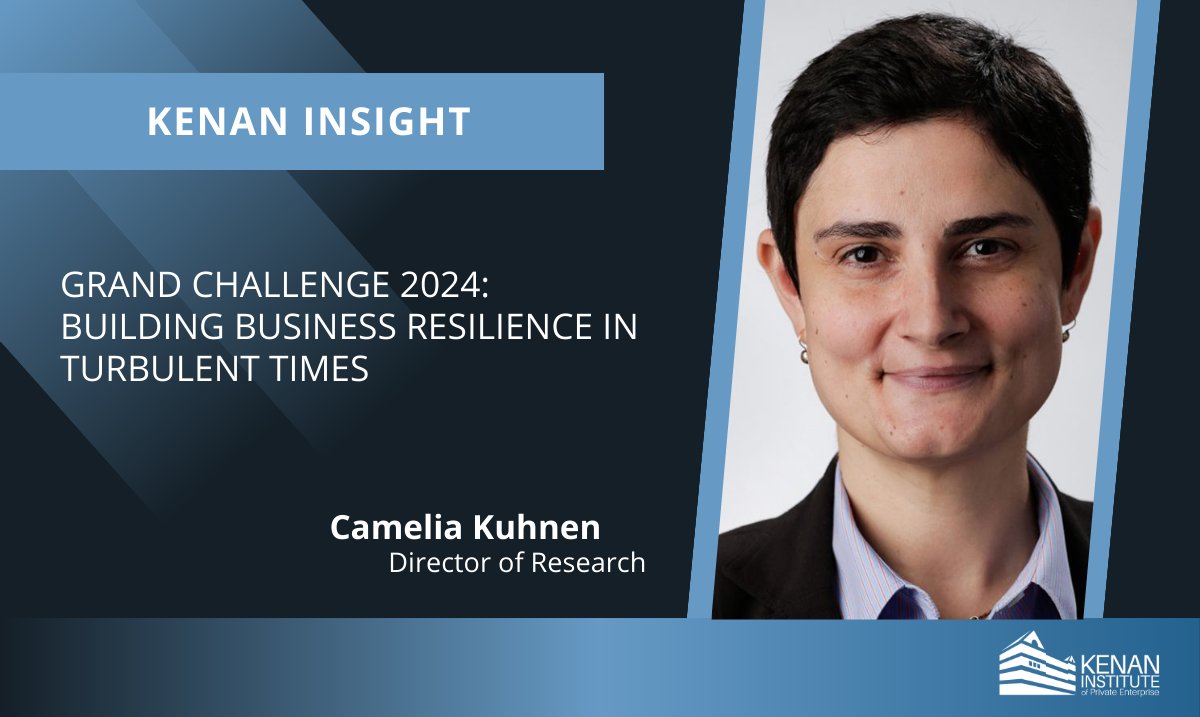 Looking to dive deeper into our 2024 Grand Challenge? Join our Director of Research Camelia Kuhnen in learning more about this year's exploration in the latest Kenan Insight. Read more here: kenaninstitute.unc.edu/kenan-insight/… #KenanInstitute